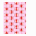 Texture Star Backgrounds Pink Large Garden Flag (Two Sides) Front