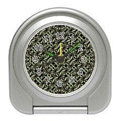 Modern Abstract Camouflage Patttern Travel Alarm Clock