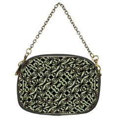 Modern Abstract Camouflage Patttern Chain Purse (Two Sides)