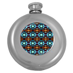 Ml 190 Round Hip Flask (5 Oz) by ArtworkByPatrick