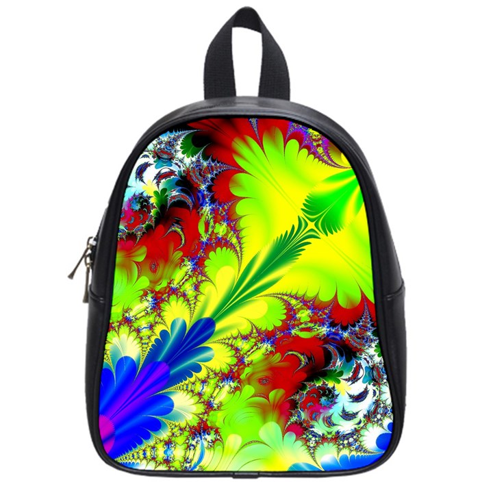 Abstract Art Art Design Modern Art School Bag (Small)