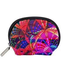 Design Background Concept Fractal Accessory Pouch (small)
