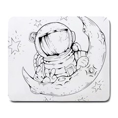 Astronaut Moon Space Astronomy Large Mousepads