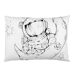 Astronaut Moon Space Astronomy Pillow Case
