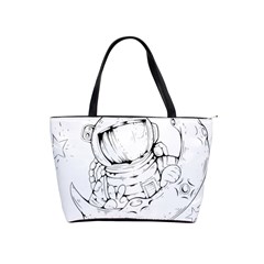 Astronaut Moon Space Astronomy Classic Shoulder Handbag