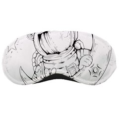 Astronaut Moon Space Astronomy Sleeping Mask