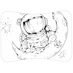 Astronaut Moon Space Astronomy Velour Seat Head Rest Cushion