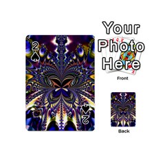 Abstract Art Artwork Fractal Design Art Pattern Playing Cards 54 Designs (mini) by Pakrebo