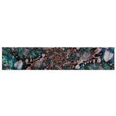 Art Artwork Fractal Digital Art Floral Small Flano Scarf by Pakrebo