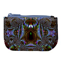 Art Artwork Fractal Digital Art Large Coin Purse by Pakrebo