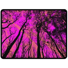 Into The Forest 2 Double Sided Fleece Blanket (Large) 