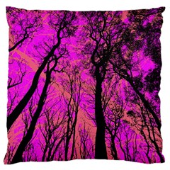 Into The Forest 2 Large Flano Cushion Case (Two Sides)