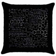 Medical Biology Detail Medicine Psychedelic Science Abstract Abstraction Chemistry Genetics Throw Pillow Case (black)