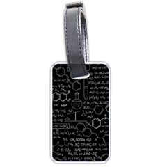 Medical Biology Detail Medicine Psychedelic Science Abstract Abstraction Chemistry Genetics Luggage Tag (one Side)