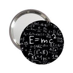 Science Albert Einstein Formula Mathematics Physics Special Relativity 2 25  Handbag Mirrors