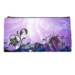 Elegant Floral Design Pencil Cases by FantasyWorld7