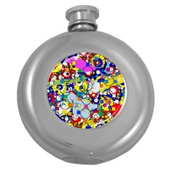 Dots 6 Round Hip Flask (5 Oz)