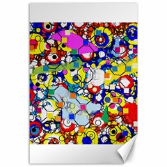 Dots 6 Canvas 24  X 36  by impacteesstreetwearsix