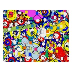 Dots 6 Double Sided Flano Blanket (large) 