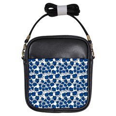 Blue Roses Girls Sling Bag by bloomingvinedesign