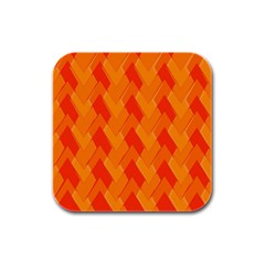 Velma Inspired Rubber Square Coaster (4 Pack)  by designsbyamerianna