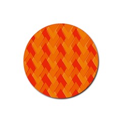 Velma Inspired Rubber Round Coaster (4 Pack)  by designsbyamerianna