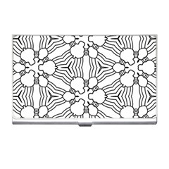 Pattern Design Pretty Cool Art Business Card Holder by Wegoenart