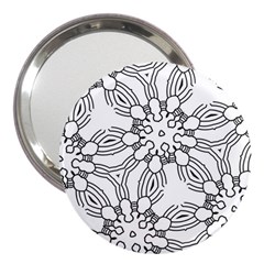 Pattern Design Pretty Cool Art 3  Handbag Mirrors by Wegoenart