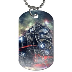 Steam Locomotive Br 99 Historically Dog Tag (one Side) by Wegoenart