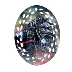 Steam Locomotive Br 99 Historically Ornament (oval Filigree) by Wegoenart