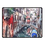 Venice Water Laguna Italy Fleece Blanket (Small) 50 x40  Blanket Front