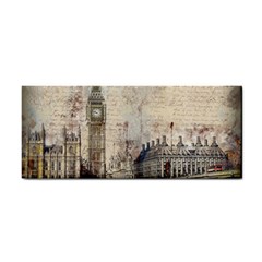 London Westminster Bridge Building Hand Towel by Wegoenart