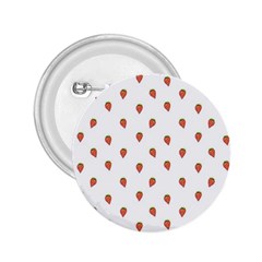 Cartoon Style Strawberry Pattern 2 25  Buttons