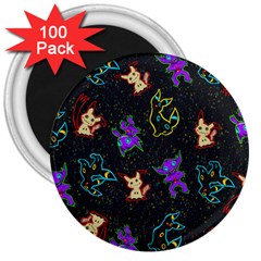 Mimi 3  Magnets (100 pack)