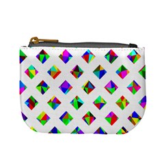 Rainbow Lattice Mini Coin Purse