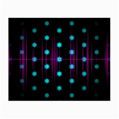 Sound Wave Frequency Small Glasses Cloth by HermanTelo