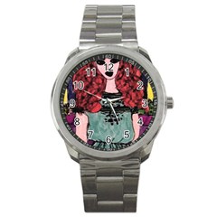 Sandy Sport Metal Watch by snowwhitegirl