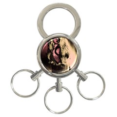Ghostly Doll 3-ring Key Chain by snowwhitegirl