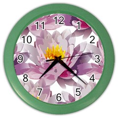 Seamless Repeating Tiling Tileable Color Wall Clock by Wegoenart