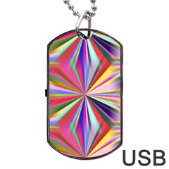 Seamless Repeating Tiling Tileable Abstract Dog Tag Usb Flash (one Side) by Wegoenart