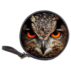Owl Bird Eyes Eagle Owl Birds Classic 20-cd Wallets by Wegoenart