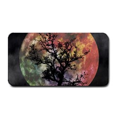 Full Moon Silhouette Tree Night Medium Bar Mats