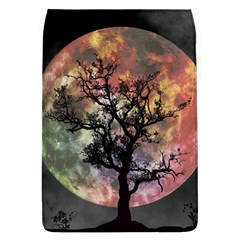 Full Moon Silhouette Tree Night Removable Flap Cover (L)