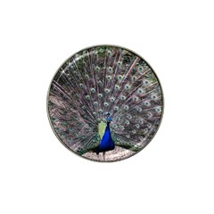 Peacock Bird Feather Plumage Green Hat Clip Ball Marker by Wegoenart