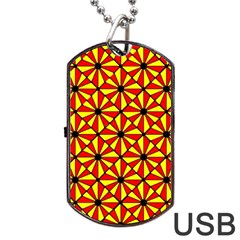 Rby 24 Dog Tag Usb Flash (two Sides) by ArtworkByPatrick