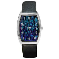 Who Broke The 80s Barrel Style Metal Watch by designsbyamerianna