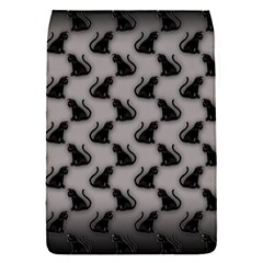 Black Cats On Gray Removable Flap Cover (s) by bloomingvinedesign