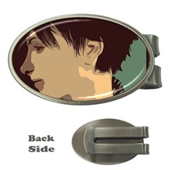 Punk Face Money Clips (oval)  by snowwhitegirl