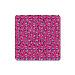 Tropical Pink Avocadoes Square Magnet