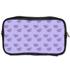 Zodiac Bat Lilac Toiletries Bag (two Sides) by snowwhitegirl